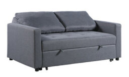 Mattress Guru Fabric 2 Seater Double Sleep Grey, Brown & Lime Omari Modern Stylish (Sofa Bed) - thumbnail 5