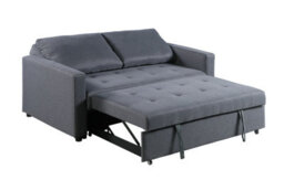 Mattress Guru Fabric 2 Seater Double Sleep Grey, Brown & Lime Omari Modern Stylish (Sofa Bed) - thumbnail 6