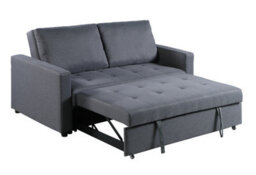 Mattress Guru Fabric 2 Seater Double Sleep Grey, Brown & Lime Omari Modern Stylish (Sofa Bed) - thumbnail 3