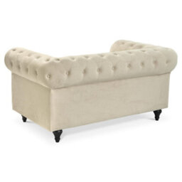 Bravich Chesterfield Velvet Button-Tufted 2 & 3 Seater Sofa Set - thumbnail 4