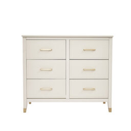 Palazzi 6 Drawer Chest Of Drawers White - thumbnail 3