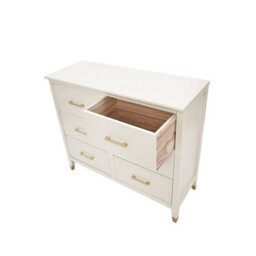 Palazzi 6 Drawer Chest Of Drawers White - thumbnail 6