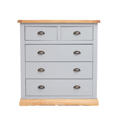 Cabinet Bits Bomporto 5 Drawer Chest Of Drawers Brass Cup Handle - image 1