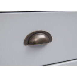 Cabinet Bits Bomporto 5 Drawer Chest Of Drawers Brass Cup Handle - thumbnail 7