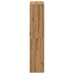 Berkfield Room Divider Bookcase Artisan Oak 69.5X29X137.5 Cm Engineered Wood - thumbnail 6