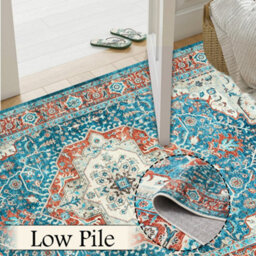 Bedlooms Regal Cashmere Rug 60X110Cm, Traditional Rug, Non Slip, Stain Resistant, Large Door & Floor Mat - thumbnail 3