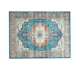 Bedlooms Regal Cashmere Rug 60X110Cm, Traditional Rug, Non Slip, Stain Resistant, Large Door & Floor Mat - thumbnail 1