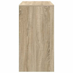 Berkfield Modern Writing Desk Sonoma Oak Engineered Wood 90 X 40 X 76 Cm - thumbnail 6