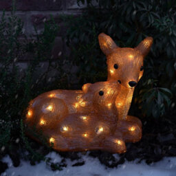 Marco Paul Christmas Pre-Lit Doe & Fawn Decoration - thumbnail 5