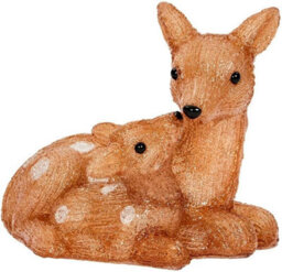 Marco Paul Christmas Pre-Lit Doe & Fawn Decoration - thumbnail 2
