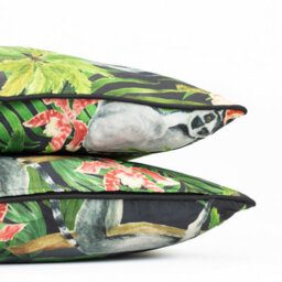 Gardenwize Pair Of Outdoor Garden Sofa Chair Furniture Scatter Cushions- Lemur - thumbnail 4