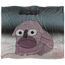 Over The Garden Wall City Dog Silky Cloud Supersoft Blanket Multicoloured (152Cm X 127Cm) - thumbnail 1