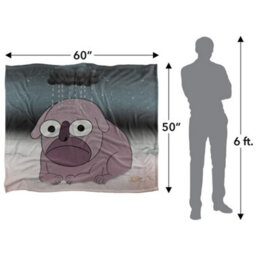 Over The Garden Wall City Dog Silky Cloud Supersoft Blanket Multicoloured (152Cm X 127Cm) - thumbnail 5