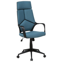 Beliani Office Chair Delight Dark Blue - thumbnail 1