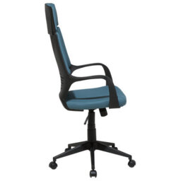 Beliani Office Chair Delight Dark Blue - thumbnail 5