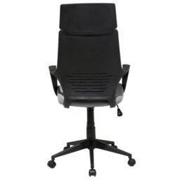 Beliani Office Chair Delight Dark Blue - thumbnail 6