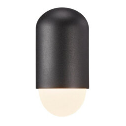 Nordlux Heka Outdoor Aluminium Wall Light Weatherproof Black,mains - thumbnail 2