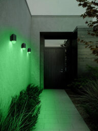 Nordlux Heka Outdoor Aluminium Wall Light Weatherproof Black,mains - thumbnail 5