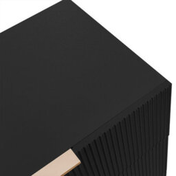 Abrihome Elegant Sideboard With Modern Design, Chest Of Drawers And Plenty Of Storage Space, Golden Handles - thumbnail 9