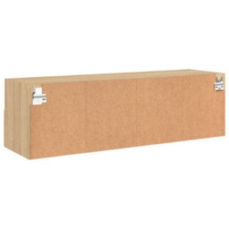 Walplus Tv Wall Cabinet Sonoma Oak 100X30X30 Cm Engineered Wood - thumbnail 9