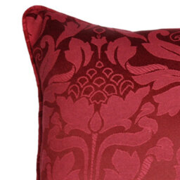 Dreams & Drapes Eastbourne Damask Woven Jacquard Filled Cushion - thumbnail 2