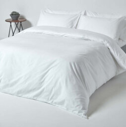 Homescapes White Egyptian Cotton Flat Sheet 200 Tc, Single - thumbnail 4