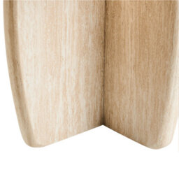 Beliani Dining Table Travers Travertine Effect 180 Cm 90 Cm - thumbnail 6