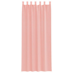 Berkfield Voile Curtains With Loops 2 Pcs Pink 140X260 Cm - thumbnail 4