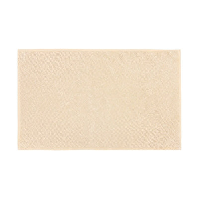 Misona Luxury Loop Reversible Organic Cotton Bath Mat - Natural - image 1