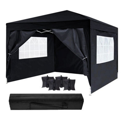 Waterproof Pop Up Gazebo 3M X 3M Outdoor Garden Shelter Display For Wedding Multi Purpose Decoration Diy Gardening Displays - image 1