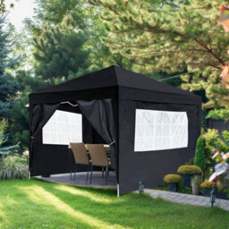 Waterproof Pop Up Gazebo 3M X 3M Outdoor Garden Shelter Display For Wedding Multi Purpose Decoration Diy Gardening Displays - thumbnail 2