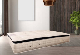 Knight Sleep 3000 Royal Pillowtop 33Cm Deep Pocket Sprung Cool Blue Memory Foam Double Mattress - 4Ft6 - thumbnail 2