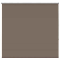 Berkfield Durable Roller Blind Blackout Coffee 160X175 Cm Fabric Width 156.6 Cm Polyester