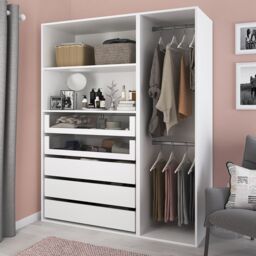 GoodHome Atomia Modular White Slab Large Internal Drawer (H)170mm (W)937mm (D)500mm - thumbnail 3