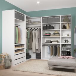 GoodHome Atomia Modular White Slab Large Internal Drawer (H)170mm (W)937mm (D)500mm - thumbnail 5
