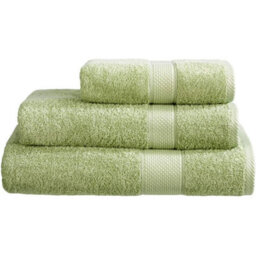 Just So Home Turkish Cotton Towels Pack Of 2 (Sage, Jumbo Bath Sheet )