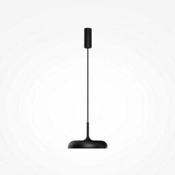 Luminosa Lighting Luminosa Gerhard Modern 30Cm Dome Pendant Ceiling Light Black 3000K 800Lm - thumbnail 2
