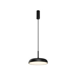 Luminosa Lighting Luminosa Gerhard Modern 30Cm Dome Pendant Ceiling Light Black 3000K 800Lm - thumbnail 1