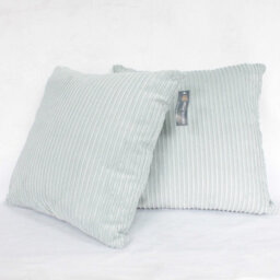 Urban Textures Pack Of 2 Jumbo Corduroy Cushion Covers 20 X 20 Inches Sky Blue - thumbnail 1
