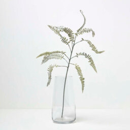 Homescapes Artificial Green Handcrafted Royal Fern Branch, 80 Cm - thumbnail 5