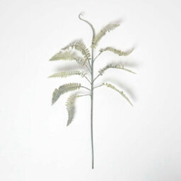 Homescapes Artificial Green Handcrafted Royal Fern Branch, 80 Cm - thumbnail 2
