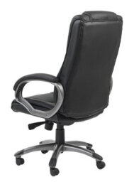 Alphason Northland Office Chair With High Back In Black - thumbnail 3