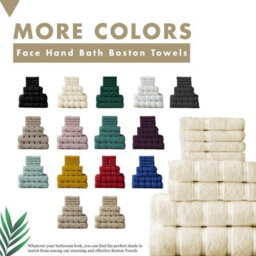 Gc Gaveno Cavailia 8 Piece Bostonian Oasis Towel Bale Set Cream Quick Dry And Super Obsorbent Towel - thumbnail 3