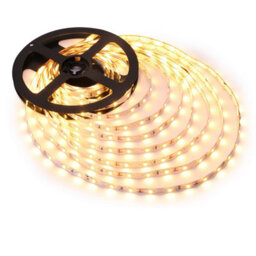 Lepro 12V Led Strip Light (No Power Plug), Warm White 3000K, 60 Leds/m, 5M 2300Lm - thumbnail 9