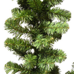 Samuel Alexander 270Cm (9Ft) X 20Cm Imperial Pine Christmas Garland Plain Green - thumbnail 3