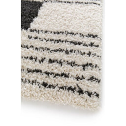 Melrose Nomadic Shaggy Blocks Patterned Indoor Large Area Rug 160/230Cm - thumbnail 3