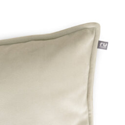 rucomfy Beanbags Rucomfy Velvet 45X45Cm Cushion - Cream - thumbnail 4