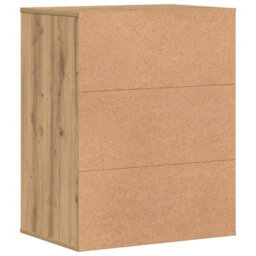 Walplus Corner Chest Of Drawers Artisian Oak 60X41X76 Cm Engineered Wood - thumbnail 7