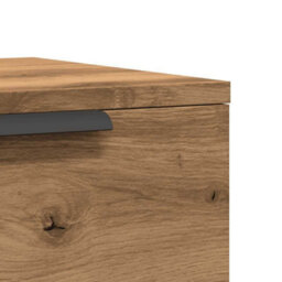 Berkfield Durable Wall-Mounted Bedside Cabinets 2 Pcs Artisan Oak 34X30X20 Cm - thumbnail 8