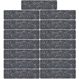 Non Slip Staircase Mat Stair Carpet Treads Stair Pads 15Pcs Rug Tread Safety F